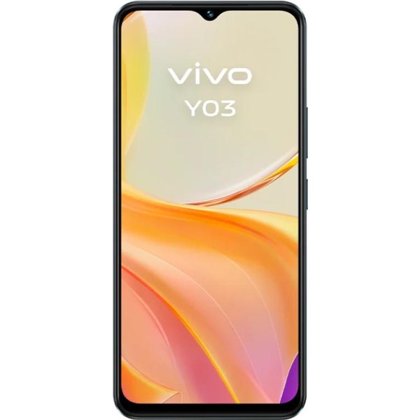 Vivo y03 6.56" 4gb(+4) 128gb black + cargador 44w