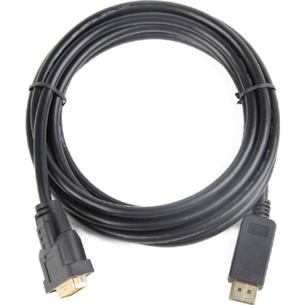 Gembird adaptador displayport (m) a dvi (m) 3 mts